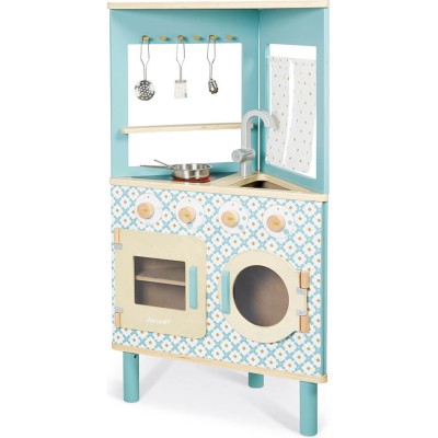 Cuisine bois jouet pour enfant - Dinette en bois, cuisine - Janod