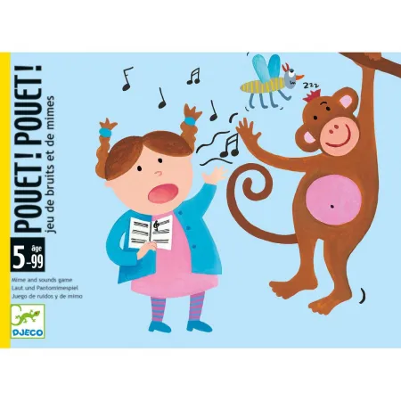 Jeu de bruits et de mîmes pouët pouët - Djeco