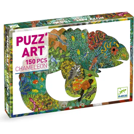 Puzz'Art - Chameleon - 150 pcs - Djeco