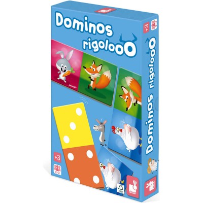 Dominos Rigolooo - Un jeu - Achat - Janod
