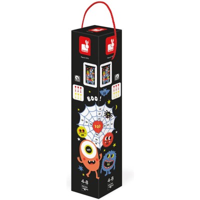 Jeu de fléchettes magnétiques Monstres : Jeux d'adresse - Janod