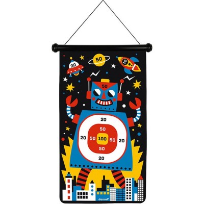 Jeu de fléchettes magnétiques Robots : Jeux d'adresse - Janod