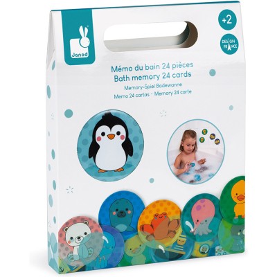 Memo pour le bain : Jouets de bain - Janod
