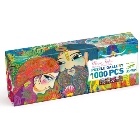 Puzzle gallery - Magic India - 1000 pcs - Djeco