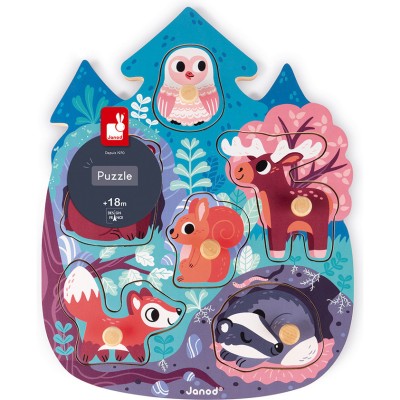 Puzzle Happy Forest - Janod