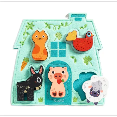 Puzzle relief Mouki pour les petits - Djeco