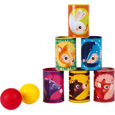 Chamboule-tout forêt : Sports & Activités d'extérieur - Janod