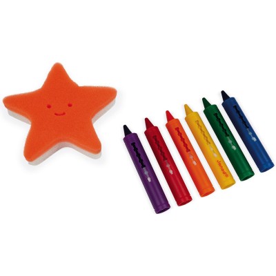 Coloriage dans le Bain : Jouets de bain - Janod