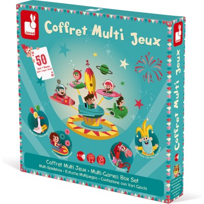 Coffret Multi Jeux Carroussel - Janod
